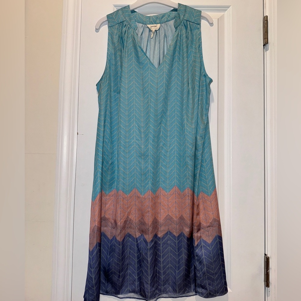 Real Silk Colorful Dress